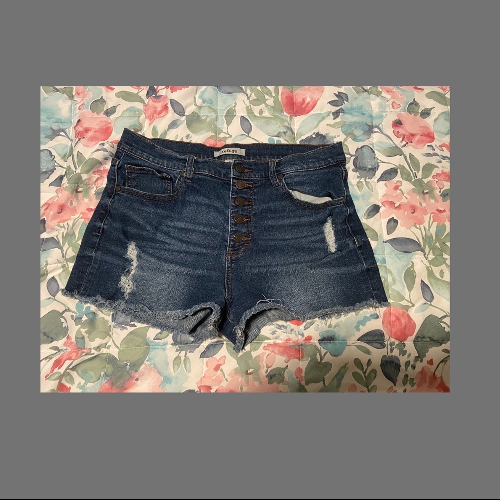 Refuge denim shorts